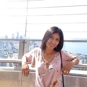 Blush pink floral top 🌸🌼